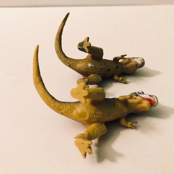 Vintage 1972 Inpro Lot of 8 Dinosaur Toy Figures Hong  Kong - Picture 15 of 16